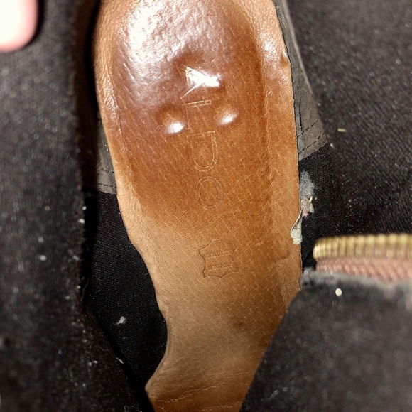 Aldo Leather Brown Booties, 4” Heel, GUC - Picture 10 of 12